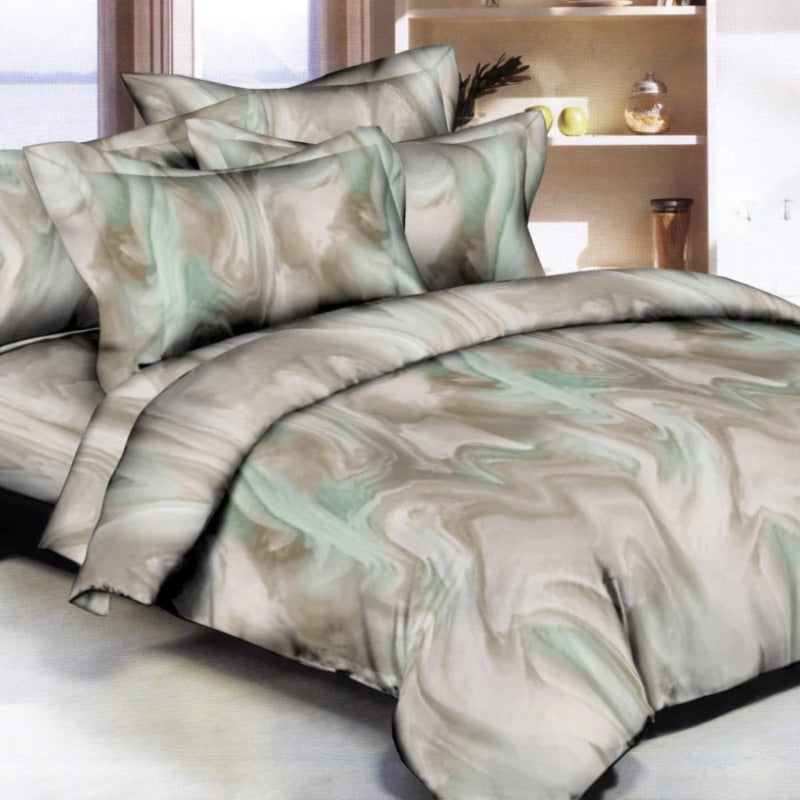 Marble Swirls Green