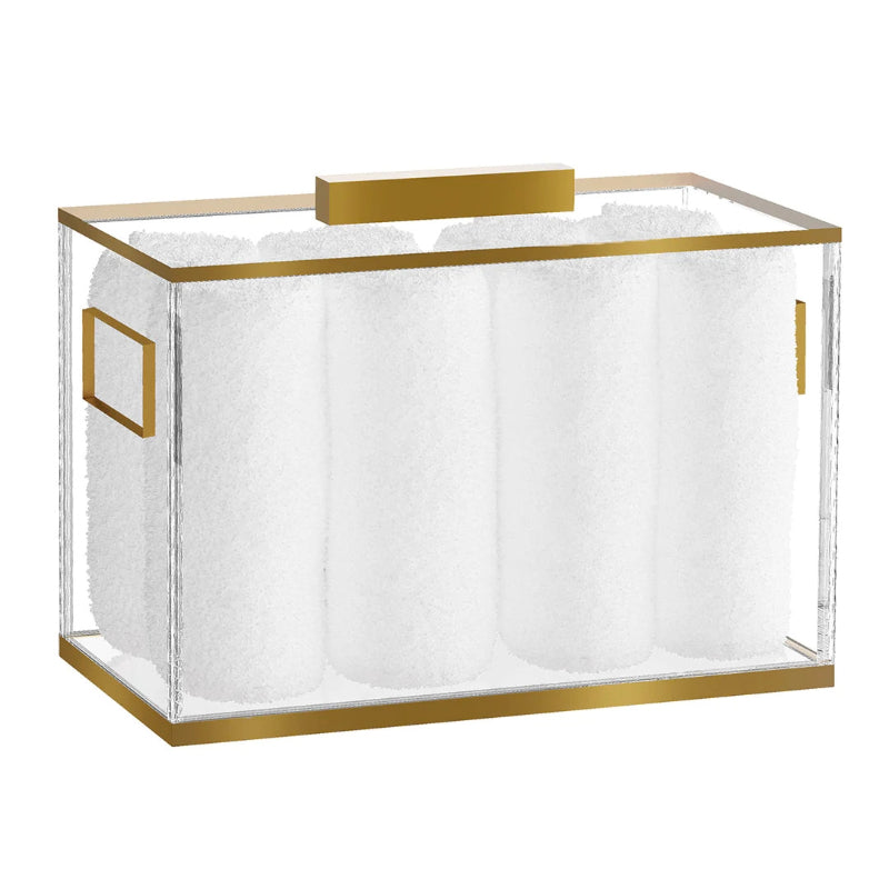 Classic Towel Box - Gold